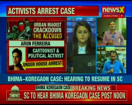 SC to resume hearing on Bhima koregaon violence post noon