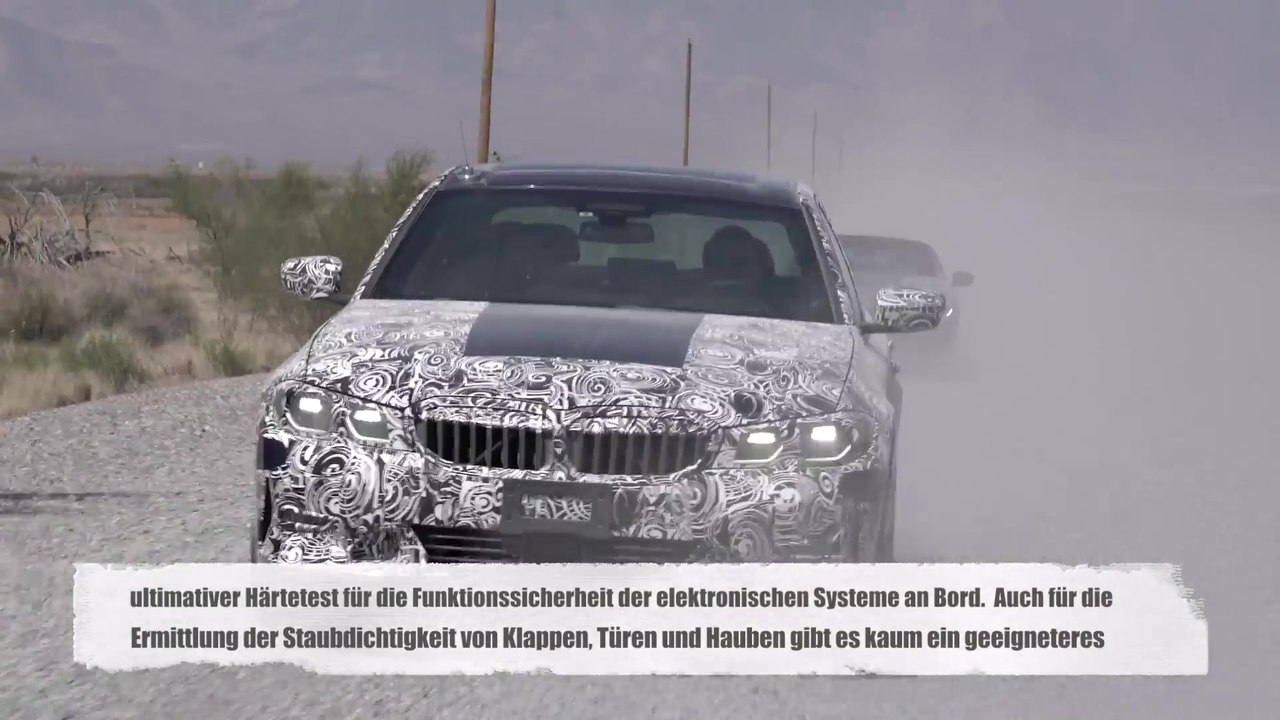 Der neue BMW 3er - Heißlanderprobung in den USA