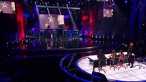 Aaron Crow: Howie Mandel Nearly Escapes Dangerous Performance - America's Got Talent 2018