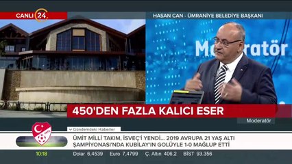 Ümraniye Belediye Başkanı 24 TV'de