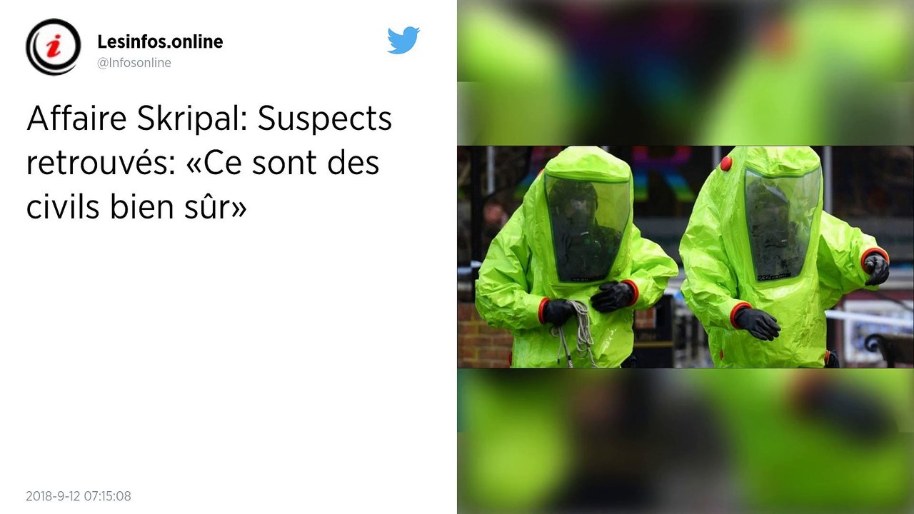 Affaire Skripal. La Russie a retrouvé les suspects, qui sont « des civils » assure Poutine.