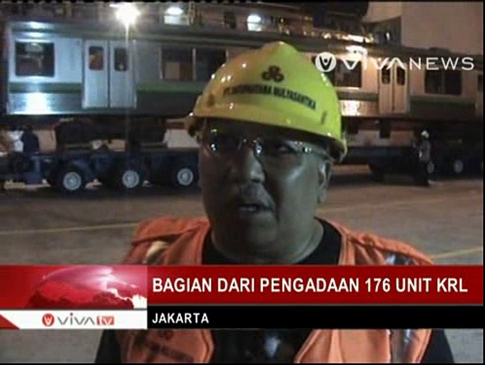 PT KAI Commuter Jabodetabek Kembali Datangkan 32 Gerbong KRL