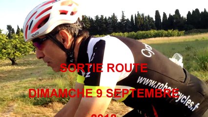Sortie route 9 septembre 2018