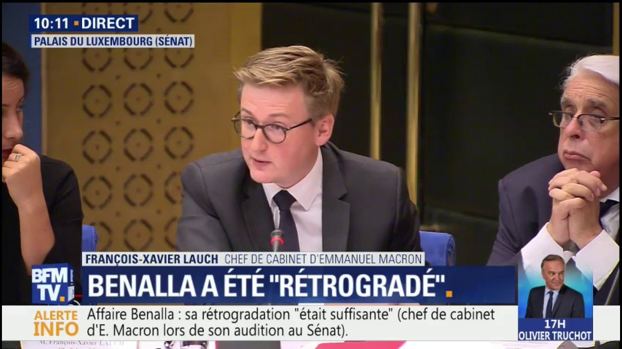 Bus des Bleus: "J'ai demandé à Alexandre Benalla d'être le garant de la synchronisation de l'arrivée du bus", explique le chef de cabinet d'Emmanuel Macron