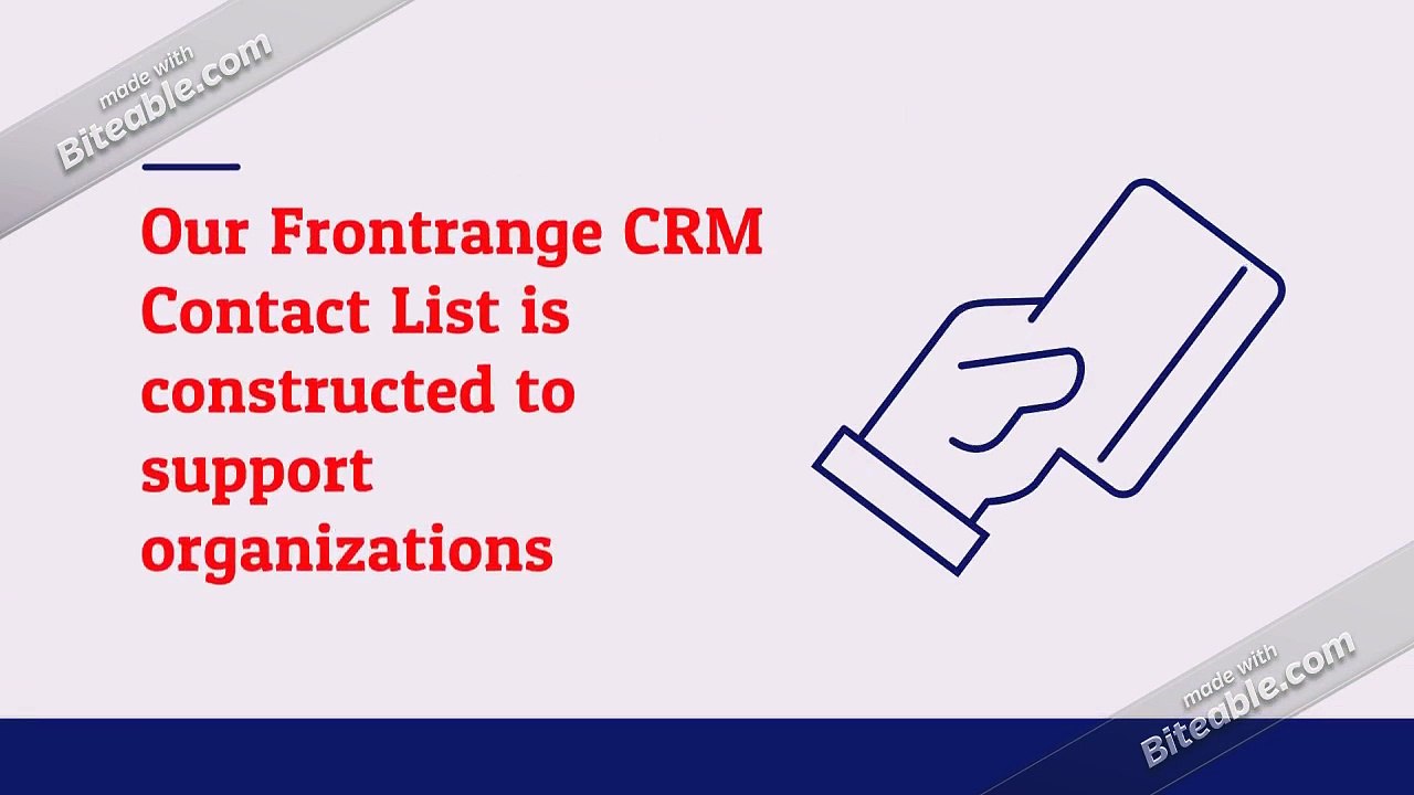 Genesys CRM Technology Users Email Database Providers
