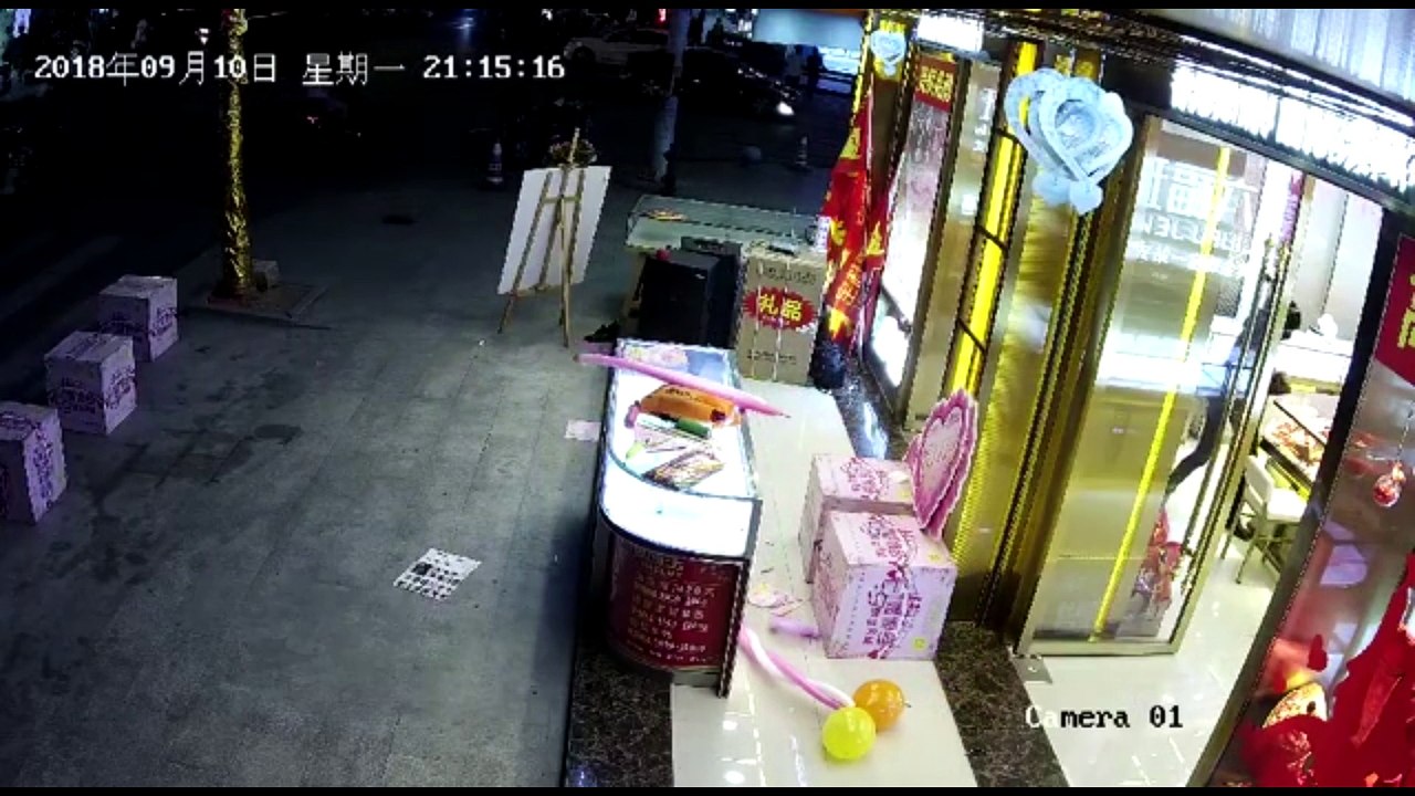 [anecdote] real shot Events in the jewelry store under the camera