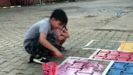 Öğretmenlerden 'Okulumuz renklensin, öğrencilerimiz eğlensin’’ projesi