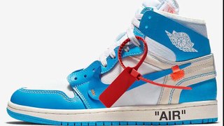 NIKE AIR JORDAN I THE TEN CHICAGO POWDER BLUE