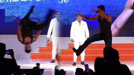 Tiger Shroff's daring STUNT during brand promotion; Watch Video | FilmiBeat