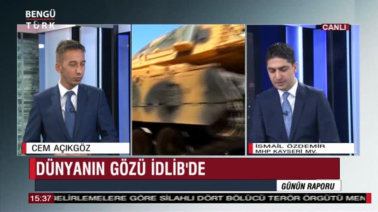 GÜNÜN RAPORU 14 EYLÜL 2018 İSMAİL ÖZDEMİR