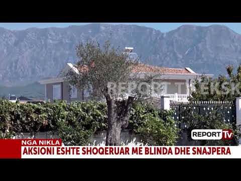 Report TV - U ndalua gjatë aksionit në Nikël, pamjet e vilës së Ylli Cangut