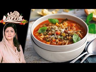Minestrone Soup Recipe by Chef Samina Jalil 13 April 2018