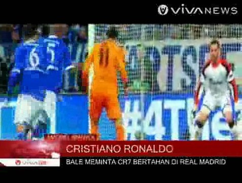 Bale Minta Ronaldo Bertahan di Real Madrid