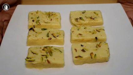 Milk Powder Burfi Recipe - Easy Burfi Recipe - Kitchen With Amna