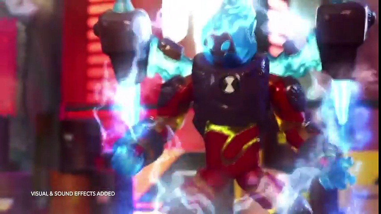 Ben 10 Toy Play For Kids | UPGRADED Four Arms & Heatblast Battles | Ben 10 Toys | Cartoon Network