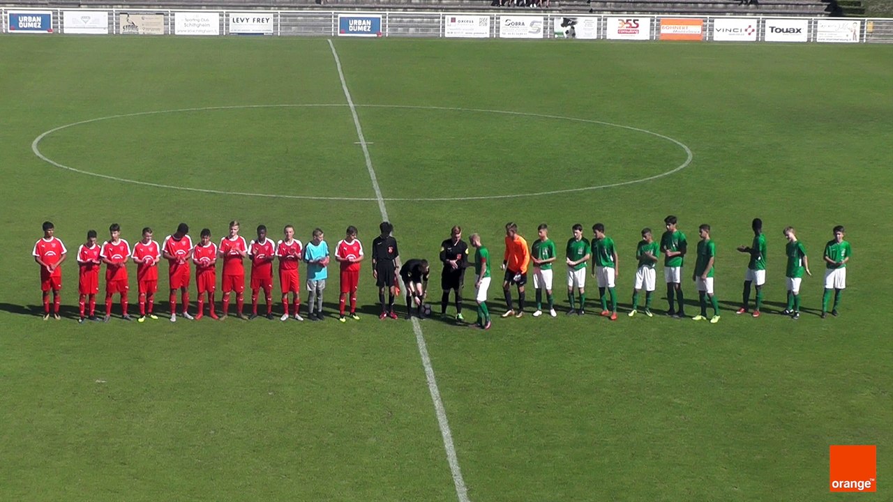 U15 Grand Est Orange : Schiltigheim - Magny (1-0)