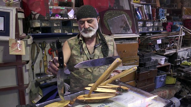 TBMM Başkanı Yıldırım için özel Sivas bıçağı yaptı - SİVAS