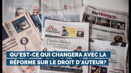 Qu'est-ce qui changera avec la réforme sur le droit d'auteur?