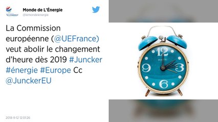Changement d’heure. La Commission européenne veut l’abolir dès 2019.