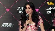 Beautiful Janhvi Kapoor Diplomatic REPLY At Nykaa Cosmetics Launch