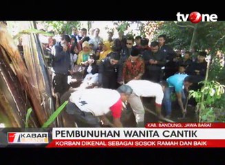 Suasana Pemakaman Wanita Cantik Korban Pembunuhan