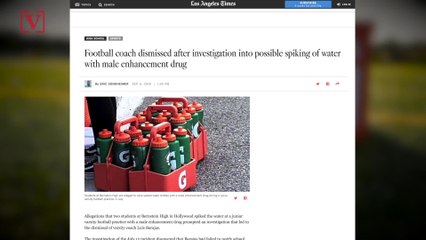 High School Football Coach Fired After Players Reportedly Spiked Practice Water With Male Enhancement Drug