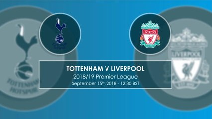 Tottenham v Liverpool - head to head