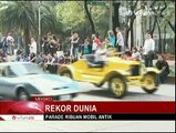 Rekor Dunia Parade Mobil Antik Terbesar