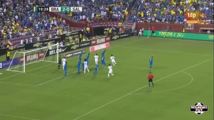 Brasil vs El Salvador 5-0 Resumen Goles Amistoso 2018