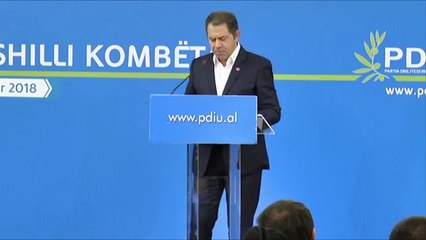 Mblidhet keshilli kombetar, Idrizi koalicion me PD