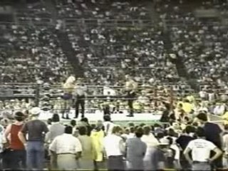 Ric Flair vs Road Warrior Hawk