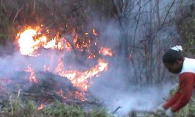Kebakaran Padam, 48 Pendaki Bertahan di Gunung Lawu