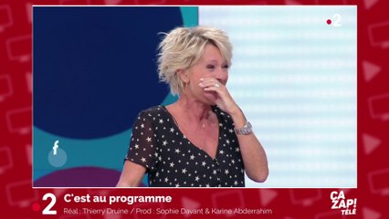 Le fou rire de Sophie Davant dans C'est au programme