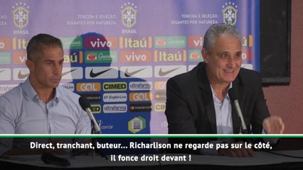 Brésil - Tite félicite un "remarquable" Richarlison