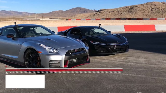 A Battle Of The Japanese Supercars: Acura NSX vs. Nissan GT-R Nismo