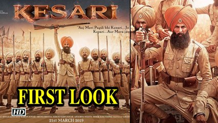 FIRST LOOK | Akshay Kumar as Fierce Sikh in 'Kesari'