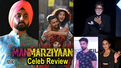Manmarziyaan Celeb Review | Big B sends written notes