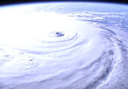 Hurricane Florence Seen From International Space Station