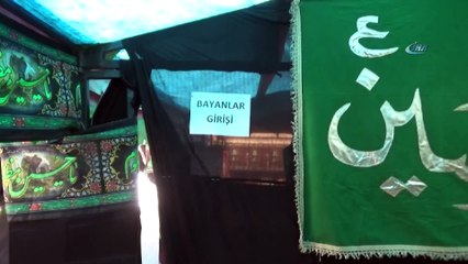 “Kerbela'dan bir esinti” aşura çadırı