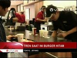 Kelezatan Burger Hitam Khas Jepang