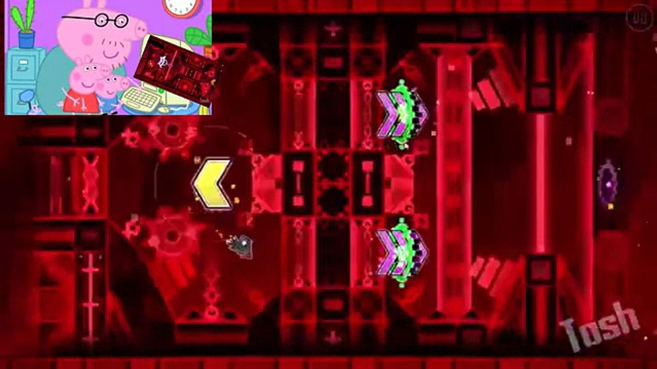 Dad pig playing yatagarasu