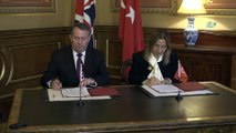 - Türkiye-İngiltere Ticari Ortaklık Mutabakat Zaptı İmzalandı