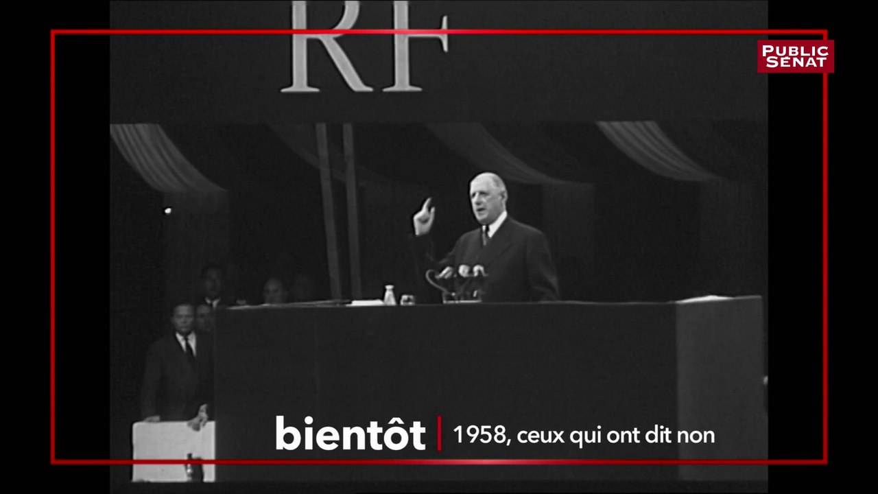 Bande-annonce documentaire : 1958, ceux qui ont dit non