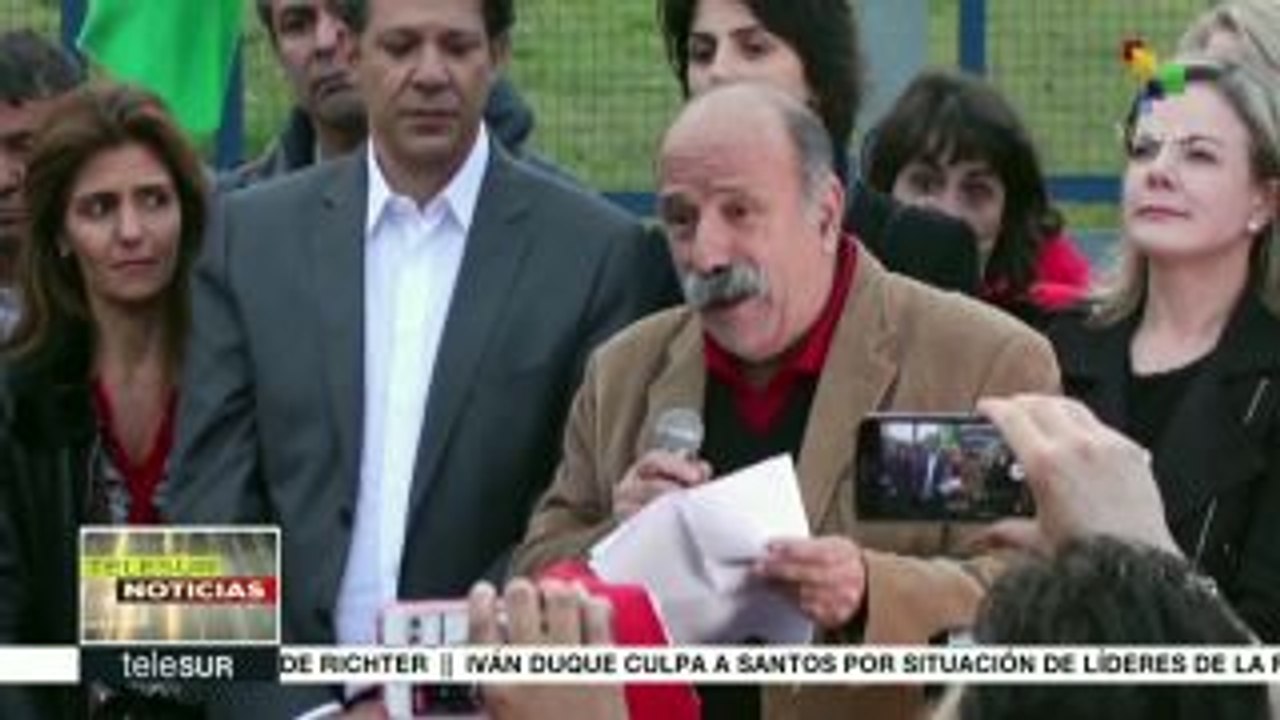 Anuncia PT candidatura de Fernando Haddad en lugar de Lula da Silva