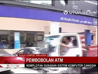 18 ATM di Malaysia Dibobol