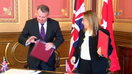 - Türkiye-ingiltere Ticari Ortaklık Mutabakat Zaptı İmzalandı