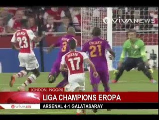 Arsenal Hajar Galatasaray 4-1