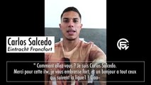 Carlos Salcedo - Itw avant match Eintracht Francfort - OM
