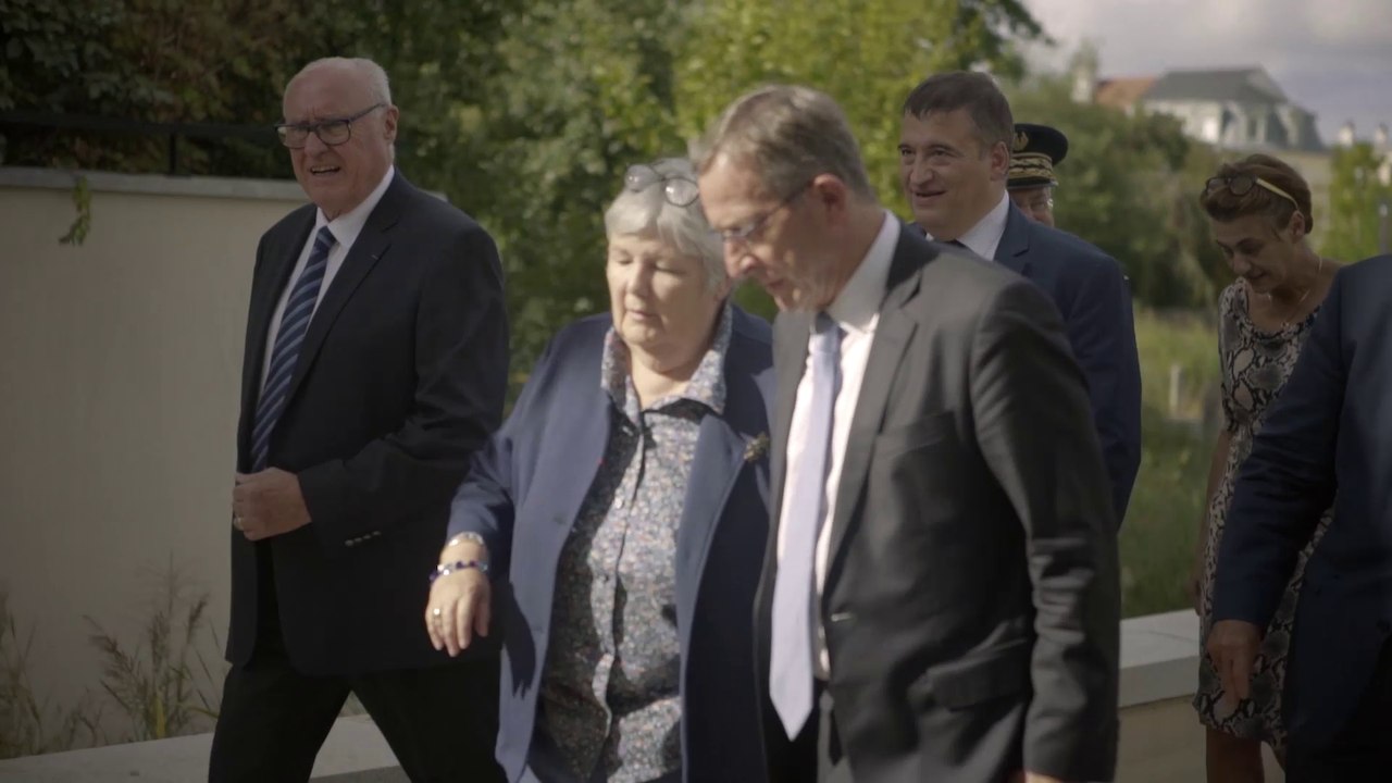 Visite de la ministre Jacqueline Gourault au Plessis-Robinson - septembre 2018