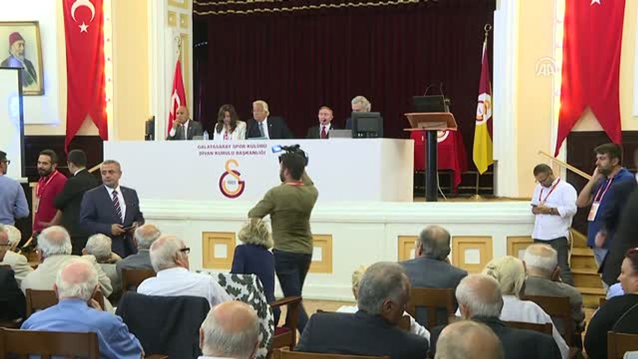 Galatasaray Kulübü Divan Kurulu Toplantısı - Mustafa Cengiz